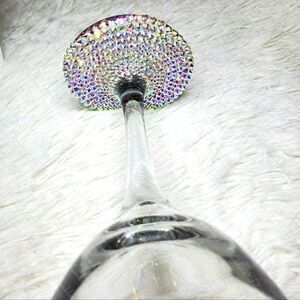 Elegant Rhinestone Wine Glass 